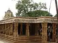 A profile of the front of the Someshwara temple at Kolar