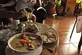 Image 10Some Nicaraguan cuisine: seafood soup, bread and beer
