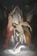 1855 painting, presented by Napoleon III in 1864: Entombment of Christ