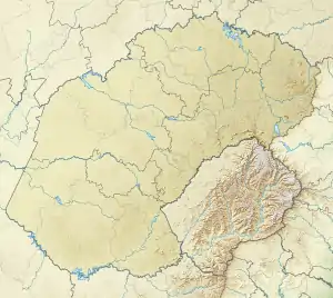 Witsieshoek is located in Free State (South African province)