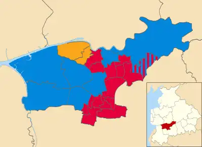 2023 results map