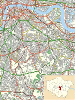 Walworth is located in London Borough of Southwark