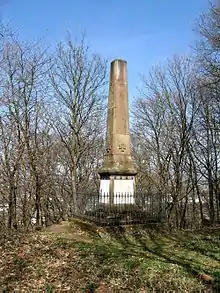 German memorial for the 1st Hanoverian Infantry Regiment No.&nbsp;74