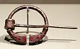 7th century penannular brooch, bronze, Arthurstown,  County Kildare