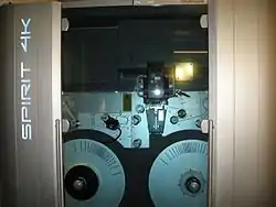 Spirit Datacine 4k with the doors closed