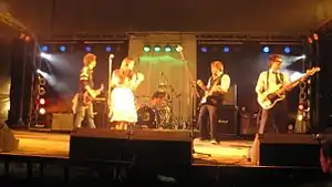 FTTW at the Splashy Fen Music Festival in 2008