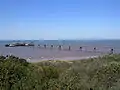 The pier and launching platform for the RNLI at Spurn