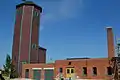 St.Mary's University historic water tower and carriage house