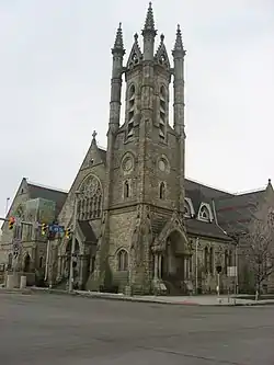 St Paul Episcopal Chruch (Today Catholic), built in 1876 in Cleveland