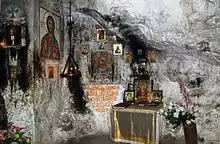 St. Simon the Zealot's (Simon Kananaios) cave in Abkhazia, Georgia