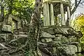 Herculanean temple overlooking the Naniken River