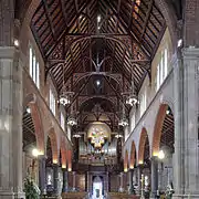 Interior facing west