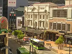 St. James Theatre on Courtenay Place, the main street of Wellington's entertainment district
