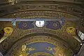 St Maria Draperis ceiling in apse