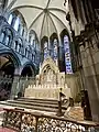 The high altar in St Mary's Episcopal Cathedral, during the Edinburgh Festival (Venue 91).