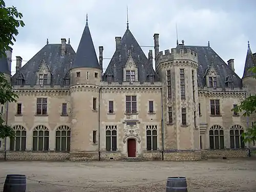 Château de Montaigne, a house built on the land once owned by Montaigne's family. His original family home no longer exists, although the tower in which he wrote still stands