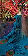 By the Stained Glass Window  (1908), National Museum in Warsaw