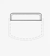 Stand or single-welt pocket