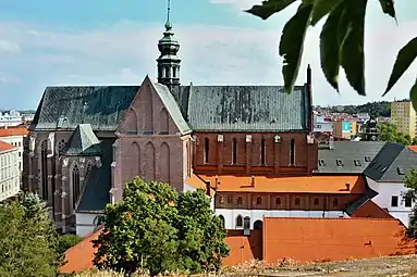Body of the basilica from the north - (from The "Yellow hill")