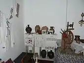 Part of the exposition of the local history museum