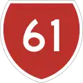 State Highway 61 shield}}