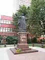 Monument to Vladimir the Great in Gdańsk, Poland. Celebrated on May 23, 2015 on the occasion of the millennium since the death of the baptist of Kievan Rus. Built with the help of the Ukrainian community of Gdańsk and the Ukrainian diaspora of the world.