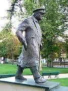 Statue of Winston Churchill, 8th district, Paris