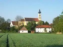 Stephansposching seen from the north