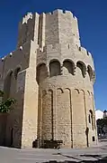 Keep-apse-bell tower-wall
