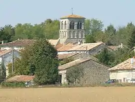The church in Saint-Germain-de-Montbron