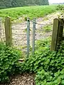 A rambler gate near Kingstone, Somerset.