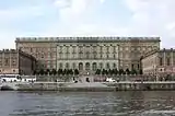 The eastern facade
