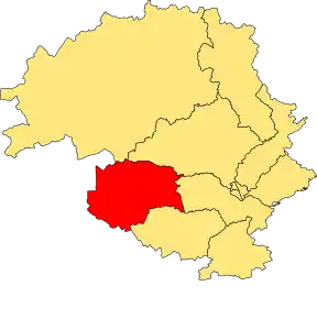 Location of the ward