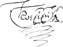 Stroe Leurdeanu's signature