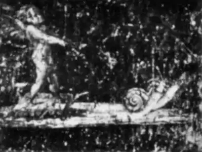 Putto with snails