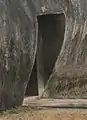 Entrance to the Sudama cave.