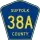 County Route 38A marker