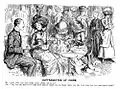 Suffragettes at Home for Punch Magazine, published 14 April 1909.