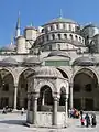 Exterior of the Sultan Ahmed Mosque