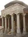 Marble mehrab in Sultan Ghari - a later addition by Firuz Shah Tughlaq ruler