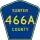 County Road 466A marker