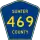 County Road 469 marker
