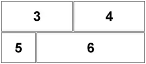 Sunday comic strip panel layout, designed to fill a third of a newspaper page.