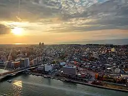 Sunset of Niigata City（2022）
