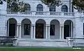 View of the front entrance of Swannanoa.