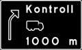 Advance direction sign control
