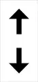 Parking, effective in both directions of the sign