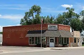 Swink town hall.
