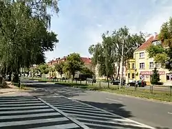 Adam Mickiewicz Street in Pogodno