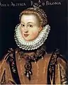 Early portrait of Anne attributed to Jan Szwankowski